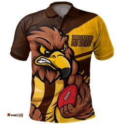Amazing Aussie Hawthorn Defend The Pride Polo Shirt