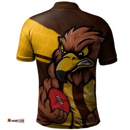 Amazing Aussie Hawthorn Defend The Pride Polo Shirt