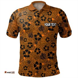 Amazing Aussie Wests Tigers Scream With Tropical Patterns Polo Shirt