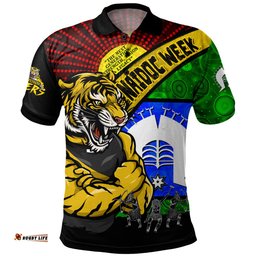 Amazing Aussie Richmond NAIDOC Week Pride Edition Polo Shirt