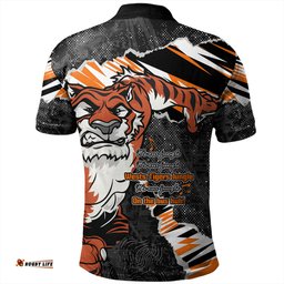 Amazing Aussie Wests Tigers Theme Song Polo Shirt