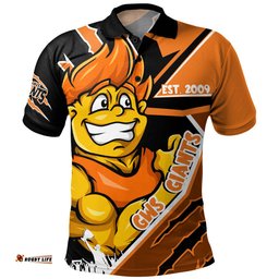 Amazing Aussie GWS GIANTS Battlefield Glory Gear Polo Shirt