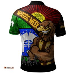 Amazing Aussie Hawthorn NAIDOC Week Pride Edition Polo Shirt