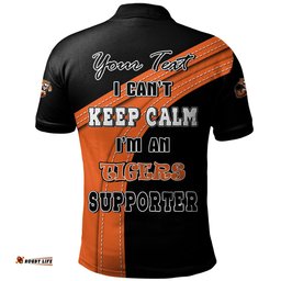 Amazing Aussie Wests Tigers Custom Team Of Us Die Hard Fan Supporters Polo Shirt