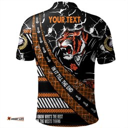 Amazing Aussie Wests Tigers Theme Song For Rugby With Sporty Style Polo Shirt