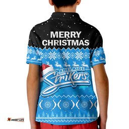 Adelaide Strikers Cricket Polo Shirt Aboriginal Merry Christmas Tee Aussie