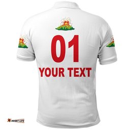 Custom Personalised Windwards Cricket Volcanoes Polo Shirt Special Style Amazing Aussie