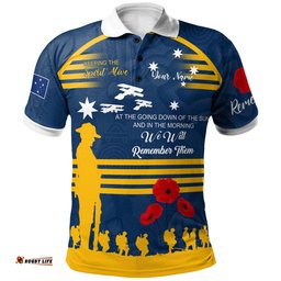 Australia Parramatta Anzac Custom Polo Shirt - Keeping the Spirit Alive Polo Shirt Tee Aussie