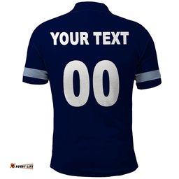 Custom Text And Number NRL Cowboys Polo Shirt Mix Jersey - Tee Aussie