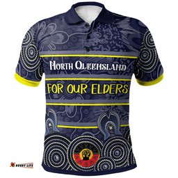 Australia North Queensland NAIDOC Week 2023 Polo Shirt - Custom For Our Elders Polo Shirt Tee Aussie