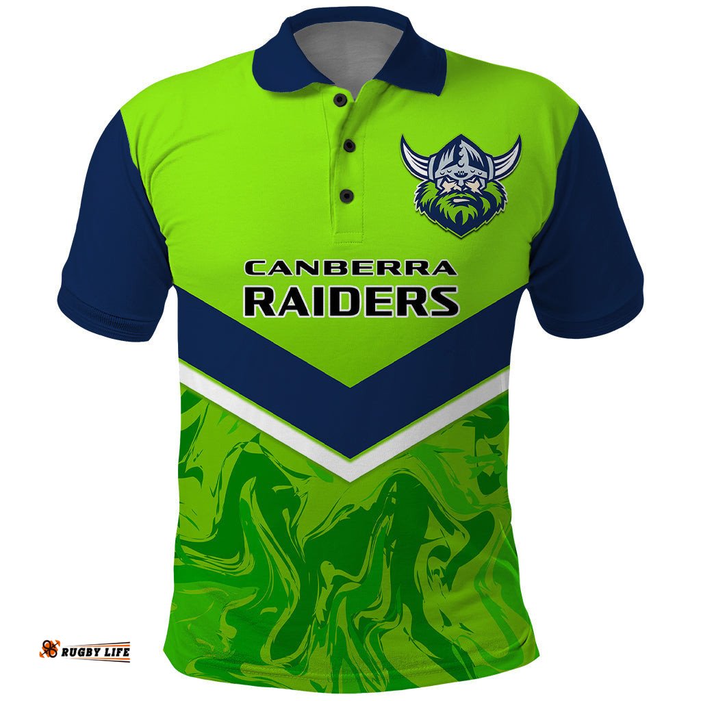 Personalised Raiders Rugby Polo Shirt Canberra 1981 Sporty Style - Tee Aussie