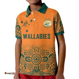 Australia Rugby Wallabies Kangraroos Polo Shirt Amazing Aussie