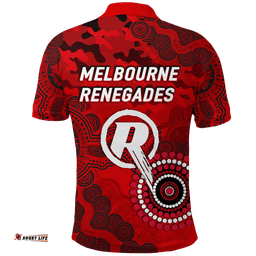 Melbourne Renegades ANZAC Day Aboriginal Polo Shirt