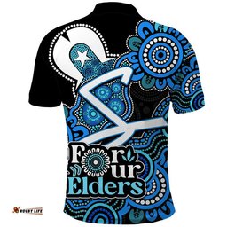 Adelaide Strikers Cricket Polo Shirt NAIDOC Torres Strait For Our Elders Amazing Aussie
