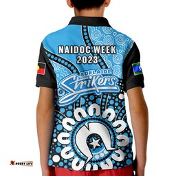 Adelaide Strikers NAIDOC 2023 Polo Shirt Indigenous For Our Elders Amazing Aussie