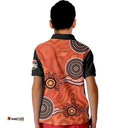Perth Scorchers Cricket Dots Polo Shirt Amazing Aussie