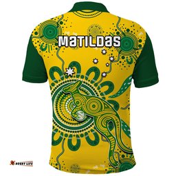 Australia Soccer Polo Shirt Kangaroos Matildas 2023 FIFA Womens World Cup Amazing Aussie