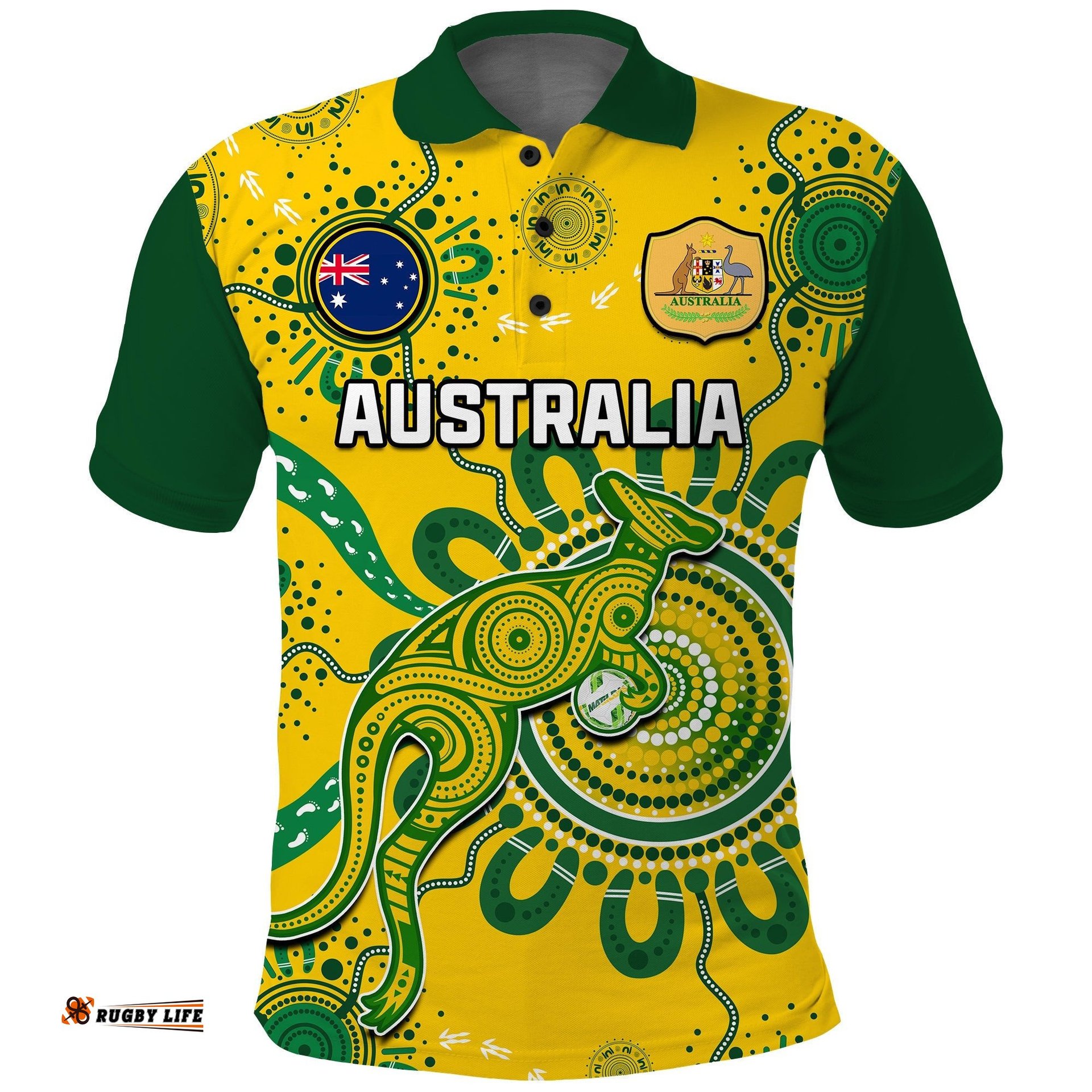Australia Soccer Polo Shirt Kangaroos Matildas 2023 FIFA Womens World Cup Amazing Aussie