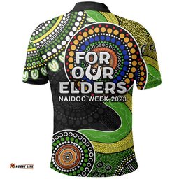 Sydney Thunder Cricket Polo Shirt NAIDOC 2023 Aboriginal Amazing Aussie