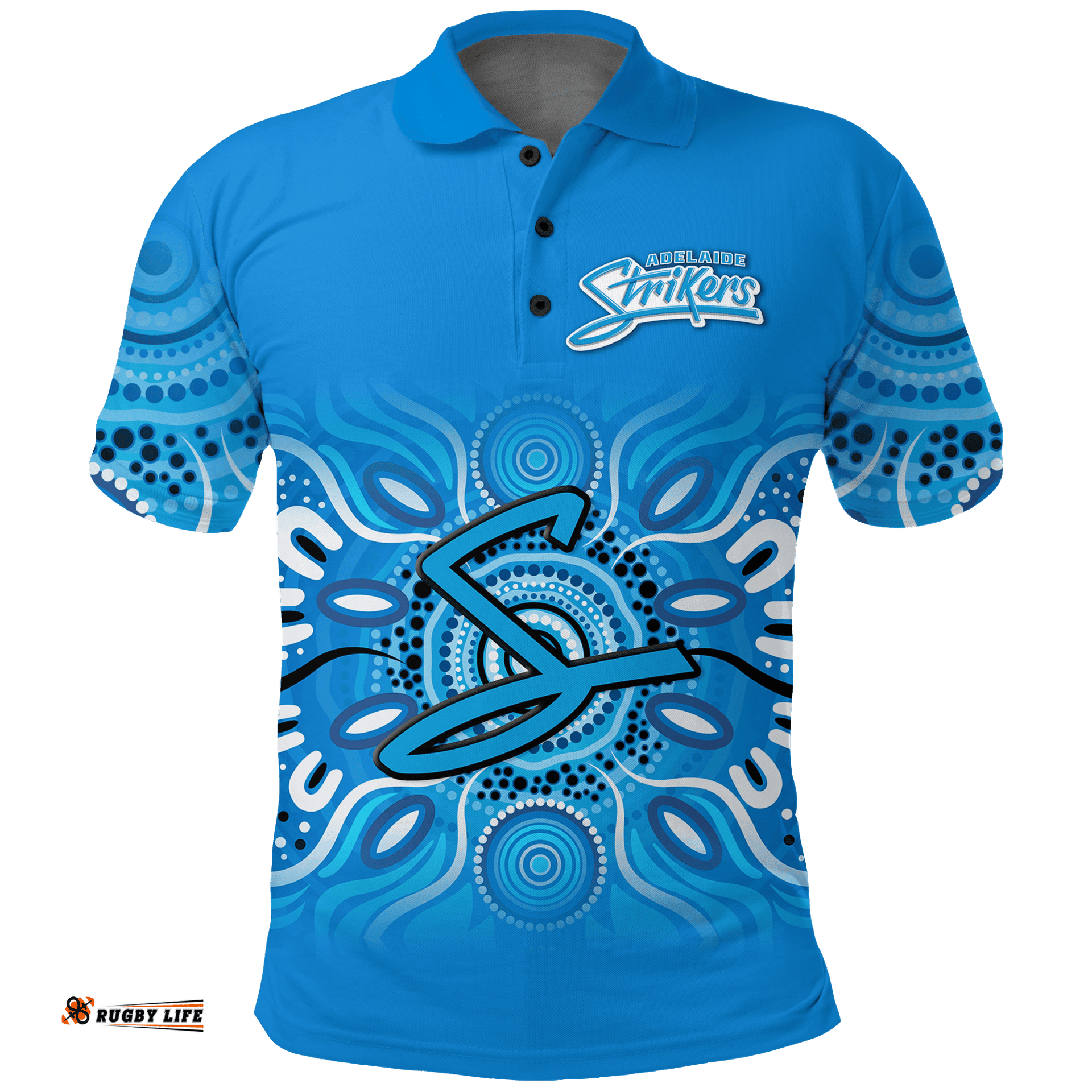 Adelaide Strikers Aboriginal Cricket 2022 Polo Shirt