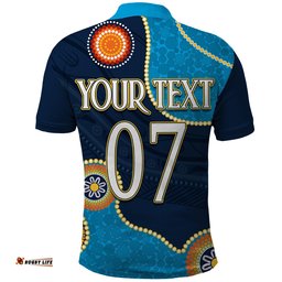 Personalised NAIDOC Week 2023 NRL Titans For Our Elders Polo Shirt Amazing Aussie