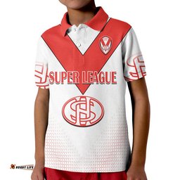 Saints Rugby Champions Polo Shirt St Helens World Club Challenge Amazing Aussie