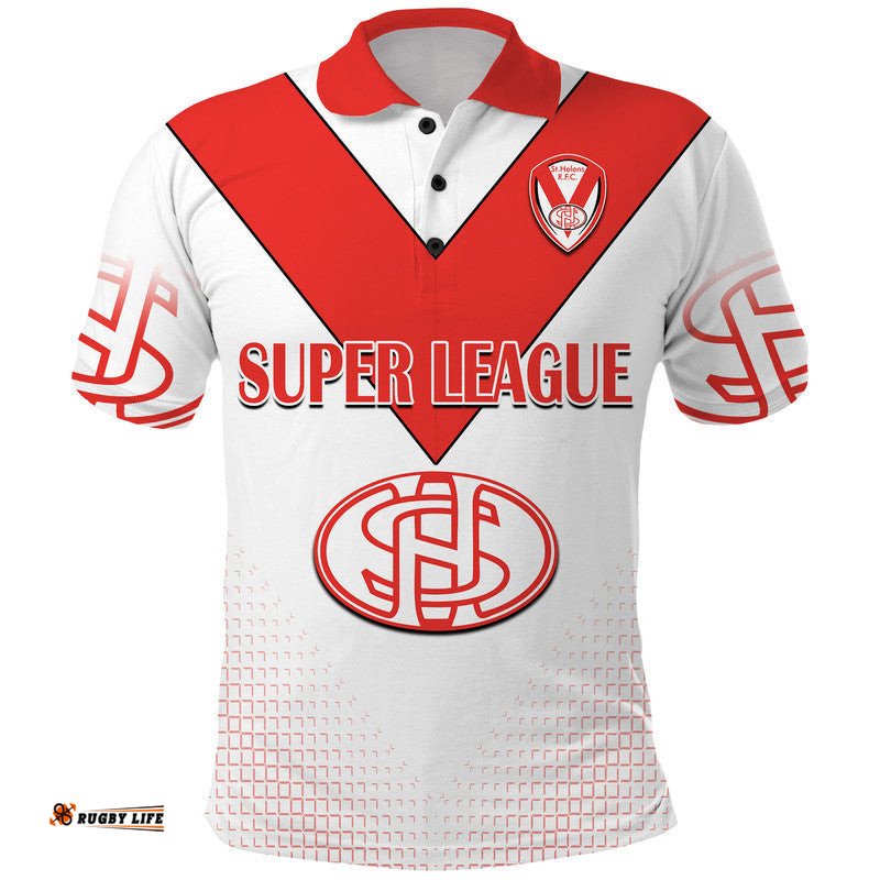 Saints Rugby Champions Polo Shirt St Helens World Club Challenge Amazing Aussie