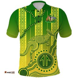 Australia Soccer Polo Shirt Go Aussie Socceroos With Kangaroo Amazing Aussie
