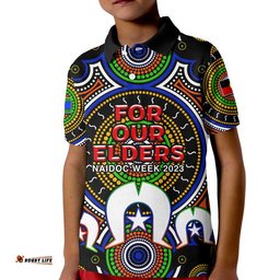NAIDOC Week For Our Elders- Polo Shirt  Amazing Aussie