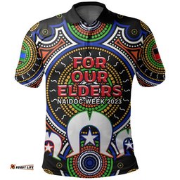 NAIDOC Week For Our Elders- Polo Shirt  Amazing Aussie