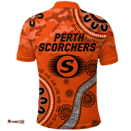 Perth Scorchers ANZAC Day Aboriginal Polo Shirt