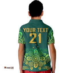 Custom Personalised Australia Rugby Wallabies Polo Shirt Amazing Aussie
