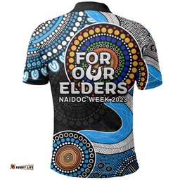 Adelaide Strikers Cricket Polo Shirt NAIDOC 2023 Aboriginal Amazing Aussie