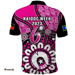 Sydney Sixers NAIDOC 2023 Polo Shirt Indigenous For Our Elders Amazing Aussie