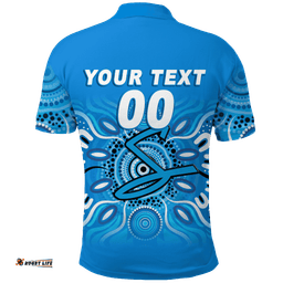 Custom Personalised Adelaide Strikers Aboriginal Cricket 2022 Polo Shirt