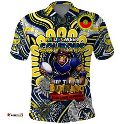 Custom NAIDOC Week 2024 Cowboys Polo Shirt Mascot Rugby