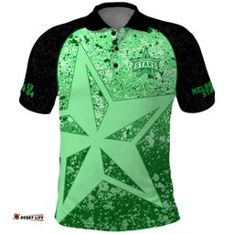 Melbourne Stars Custom Polo Shirt BBL Cricket Team 2024