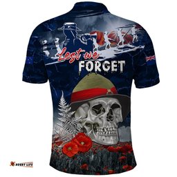 New Zealand ANZAC Day Polo Shirt Freedom Ain't Free