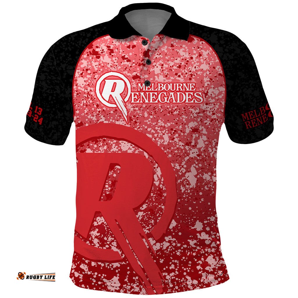 Melbourne Renegades Custom Polo Shirt BBL Cricket Team 2024