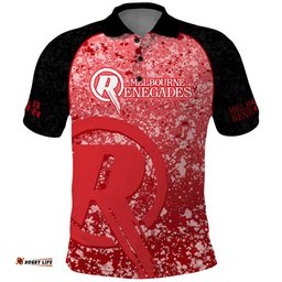 Melbourne Renegades Custom Polo Shirt BBL Cricket Team 2024