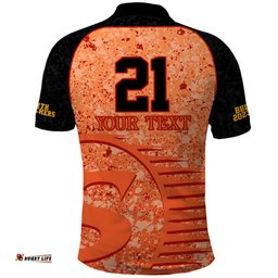 Perth Scorchers Custom Polo Shirt BBL Cricket Team 2024