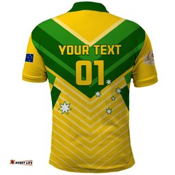 Australia Soccer Polo Shirt Go Socceroos