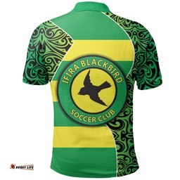 Ifira Black Bird Polo Shirt