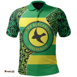 Ifira Black Bird Polo Shirt