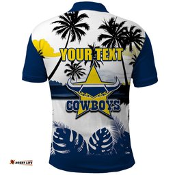 NRL Cowboys Polo Shirt Summer Vibe Style