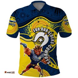 Cowboys Mascot NRL Polo Shirt NAIDOC