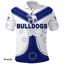Canterbury-Bankstown Bulldogs Polo Shirt Simple Indigenous
