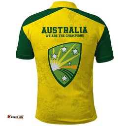Australia Cricket Polo Shirt History Champions World Cup Unique