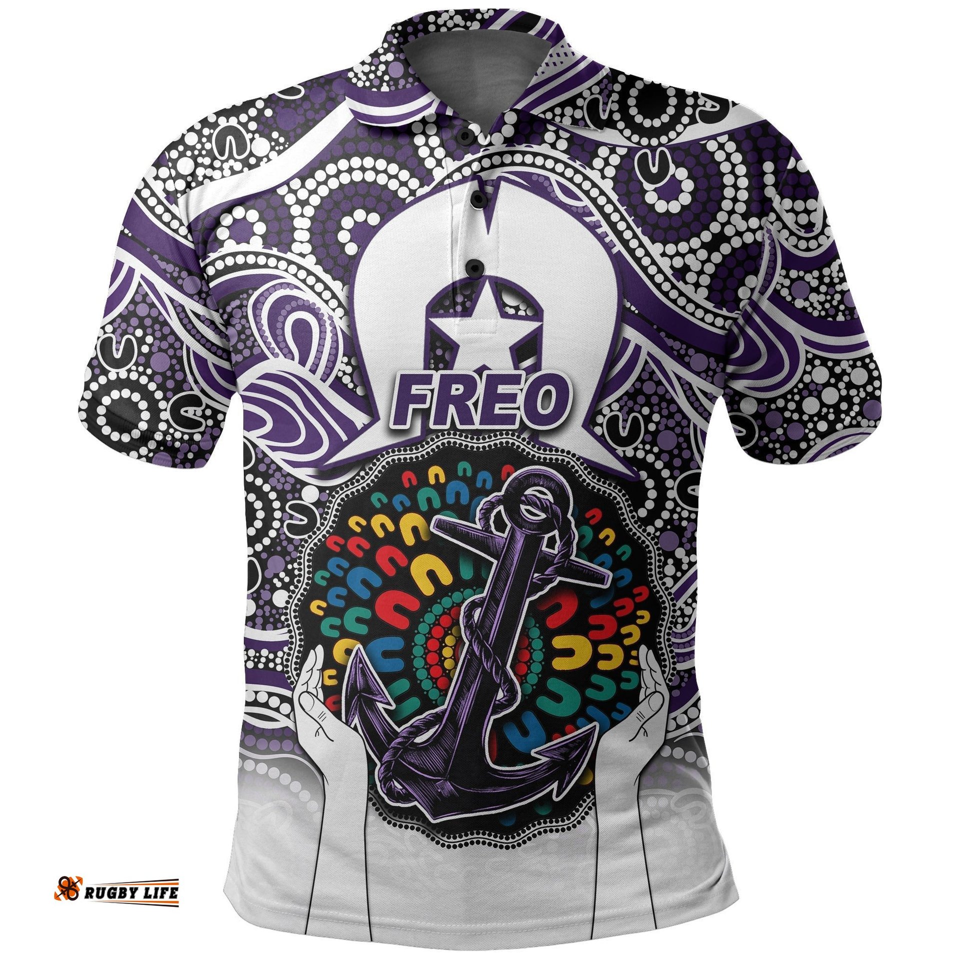 Dockers Australian Football Polo Shirt NAIDOC Week 2022