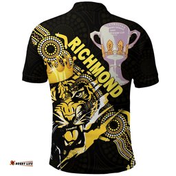 Richmond Premier Polo Shirt Power Tigers Indigenous